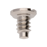 Schraube f&uuml;r Halteplatte f&uuml;r Datumraste (Standard, Wei&szlig;, Rund, 2824) [900]