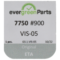 Schraube für Schwungmasse (Poliert, Weiß, Rund, 7750) [900]