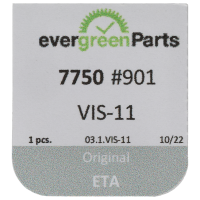 Schraube für Nocken für Chronograph (Poliert, Blau, Rund, 7750) [901]