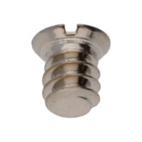 Schraube f&uuml;r Halteplatte f&uuml;r Datumraste (Poliert, Wei&szlig;, Flach, 7750) [905]