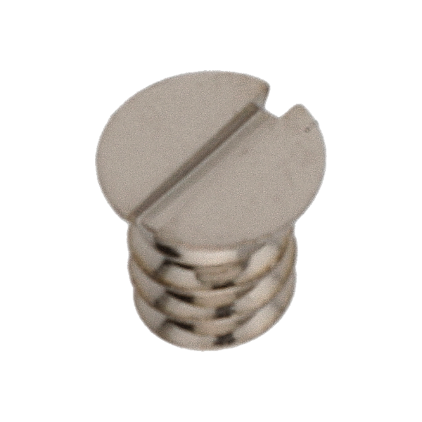 Schraube für Halteplatte für Datumanzeiger (Poliert, Weiß, Flach, 7750) [905]