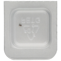 Schraube für Halteplatte für Wechselrad (Poliert, Weiß, Flach, 2892) [900]