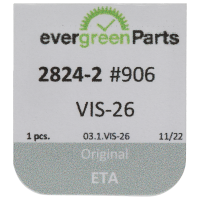 Schraube für Schwungmasse (Poliert, Weiß, Flach, 2824) [906]