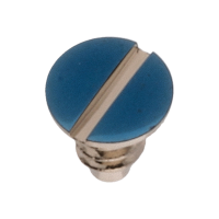 Schraube f&uuml;r Winkelhebelraste (Poliert, Blau, Rund, 2824) [900]