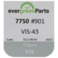 Schraube für Schalthebel, 2 Funktionen (Poliert, Schwarz, Rund, 7750) [901]