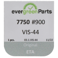 Schraube für Schwungmasse (Poliert, Schwarz, Rund, 7750) [900]