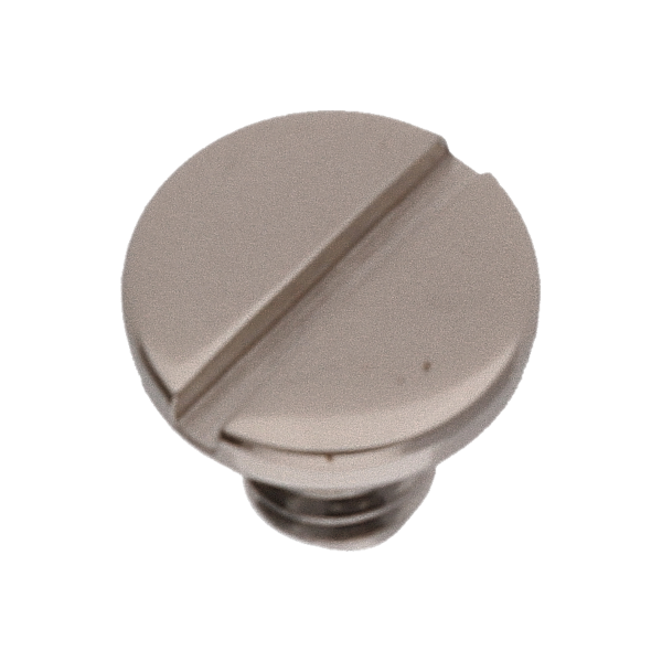 Schraube für Chrono-Brücke (Poliert, Weiß, Rund, 7750) [903]