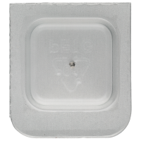 Schraube für Ankerbrücke (Poliert, Weiß, Flach, 2892) [900]