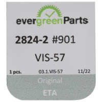 Schraube für Ankerbrücke (Poliert, Blau, Rund, 2824) [901]