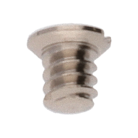 Schraube f&uuml;r Kugellager (Poliert, Wei&szlig;, Flach, 2892) [902]