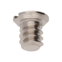 Schraube f&uuml;r Klinkenplatte (Standard, Wei&szlig;, Rund, 2892) [902]