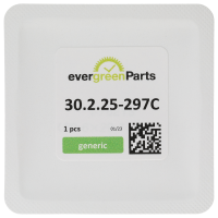 Saphirglas (Dichtung H=2,35mm) *alternativ*