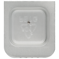 Schraube für Federhausbrücke (Poliert, Weiß, Flach, 2824) [901]