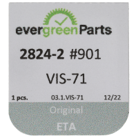 Schraube für Ankerbrücke (Poliert, Weiß, Flach, 2824) [901]