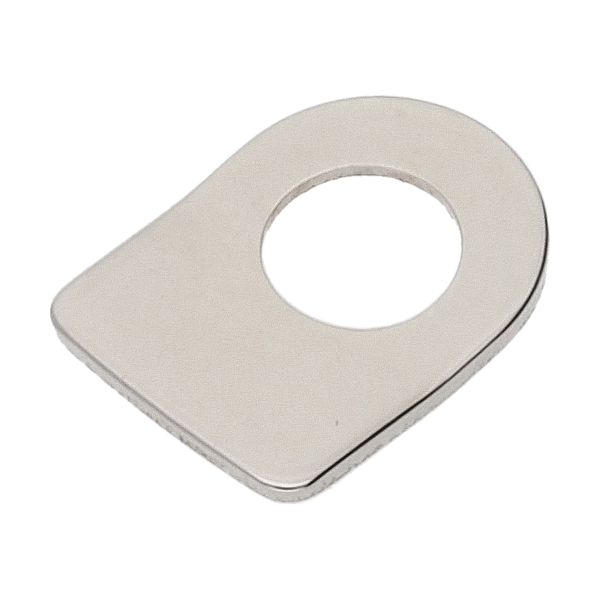 Befestigungsplättchen gebogen, Länge 3.400 mm, Dicke 0.250 mm