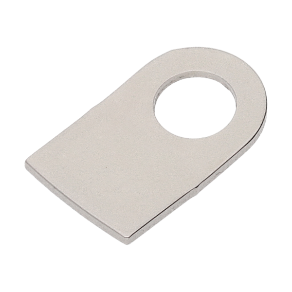 Befestigungsplättchen gebogen, Länge 4.250 mm, Dicke 0.250 mm