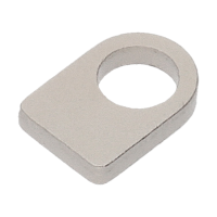 Befestigungspl&auml;ttchen flach, L&auml;nge 2.300 mm. Dicke 0.400 mm