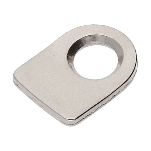 Befestigungsplättchen gebogen, Länge 3.400 mm, Dicke 0.350 mm