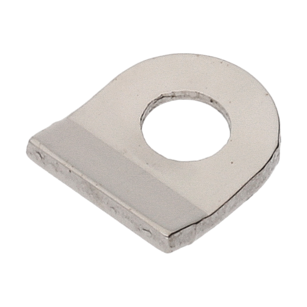 Befestigungsplättchen gebogen, Länge 3.050 mm, Dicke 0.400 mm