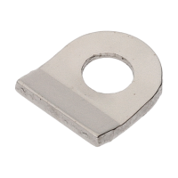 Befestigungspl&auml;ttchen gebogen, L&auml;nge 3.050 mm, Dicke 0.400 mm